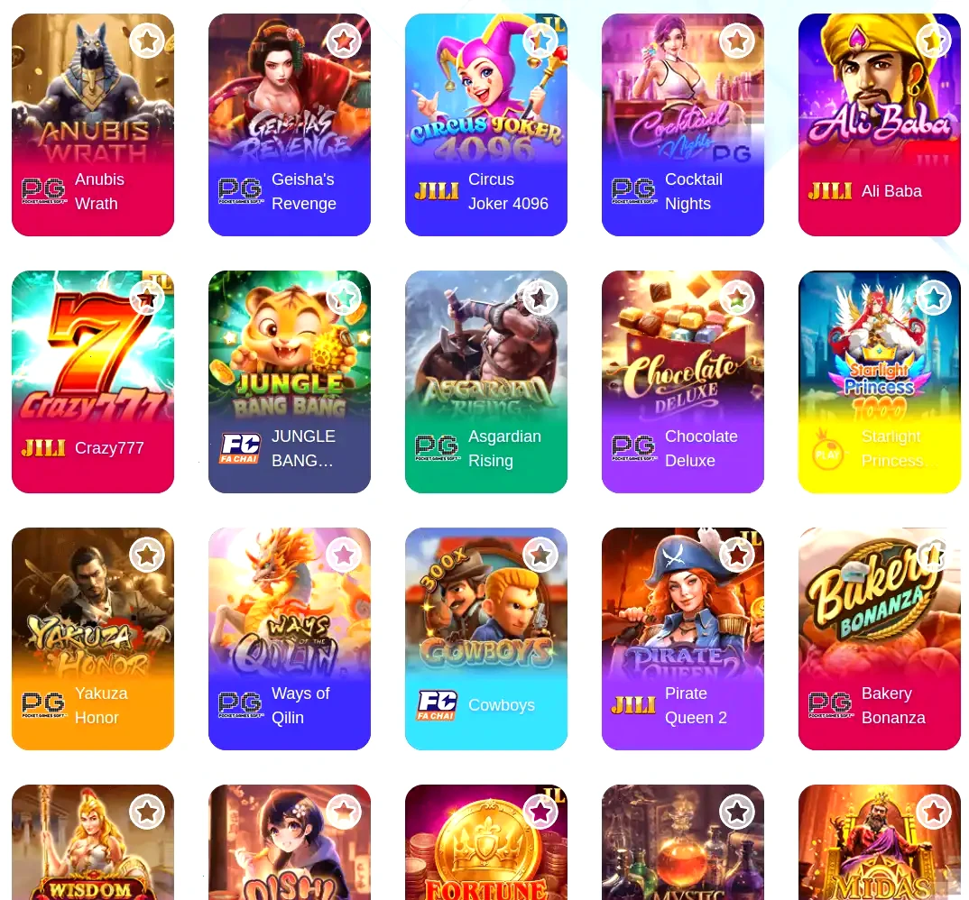 Oshi Casino App mobile Spieloberfläche auf Smartphone